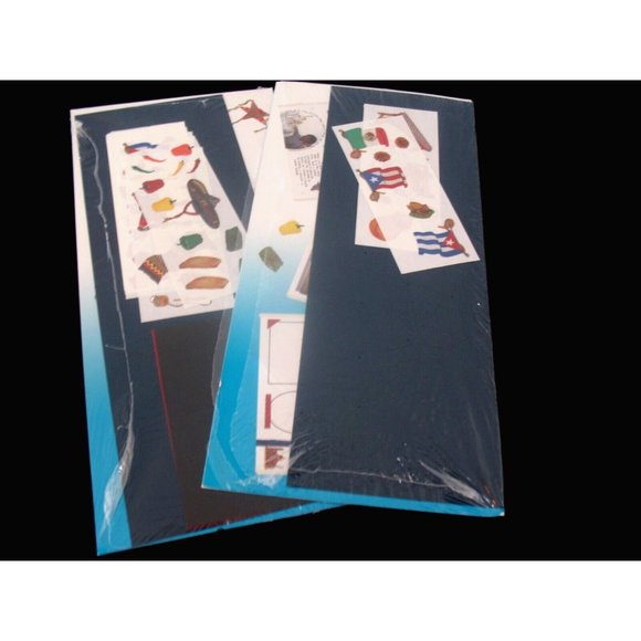 Creative Memories Latin Combination Pack Pre Cut Paper Die Cuts & Sticker Sheets - Picture 2 of 2